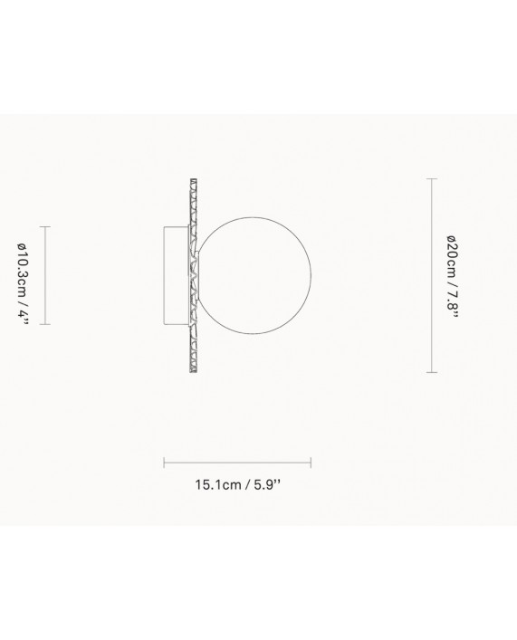 Nuura Liila Muuse Ceiling/Wall Lamp